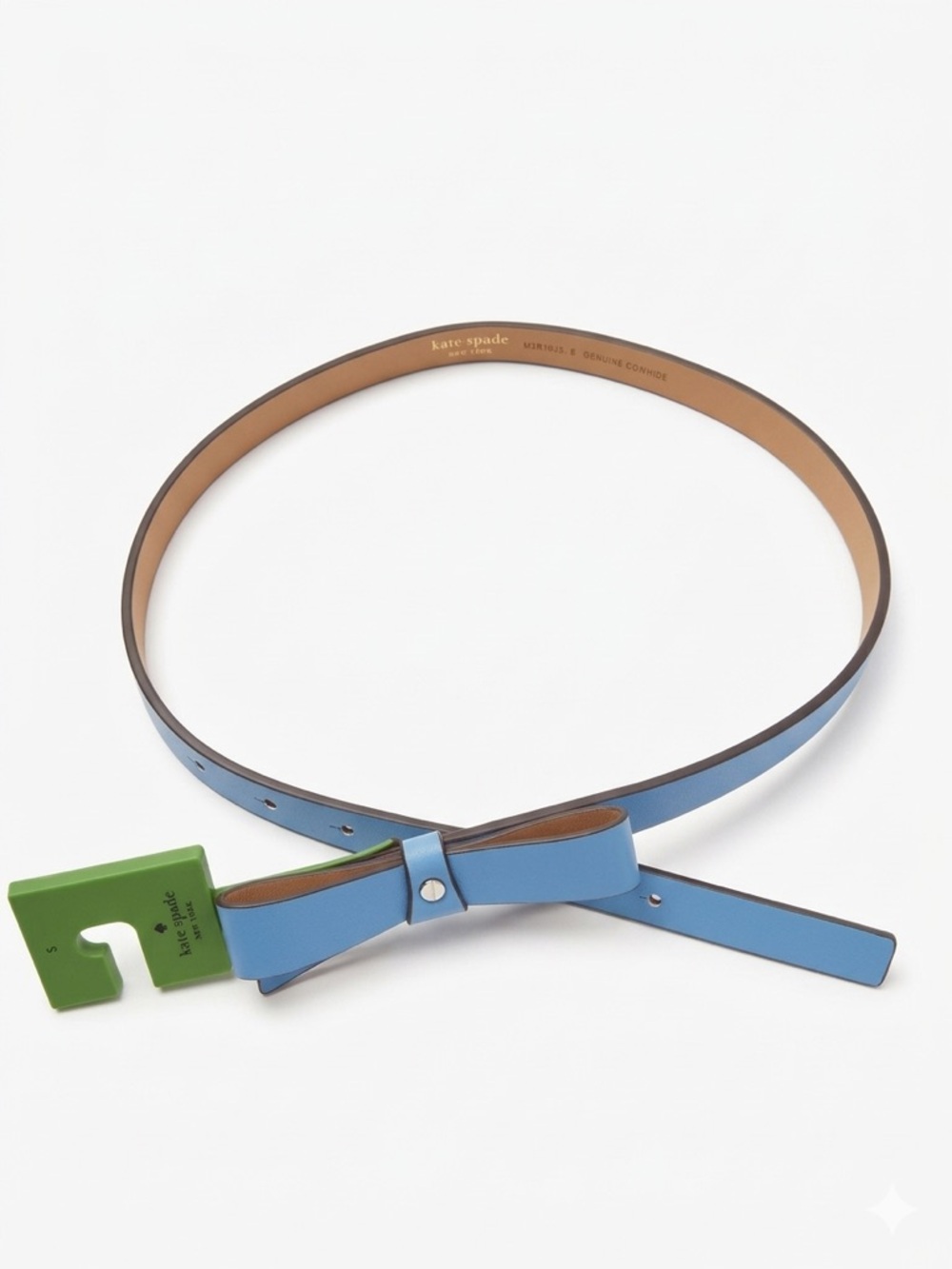 Kate Spade bow belt with spade size S
